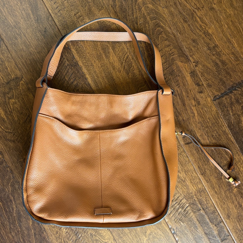 Vince Camuto Hayes Leather Hobo Bag